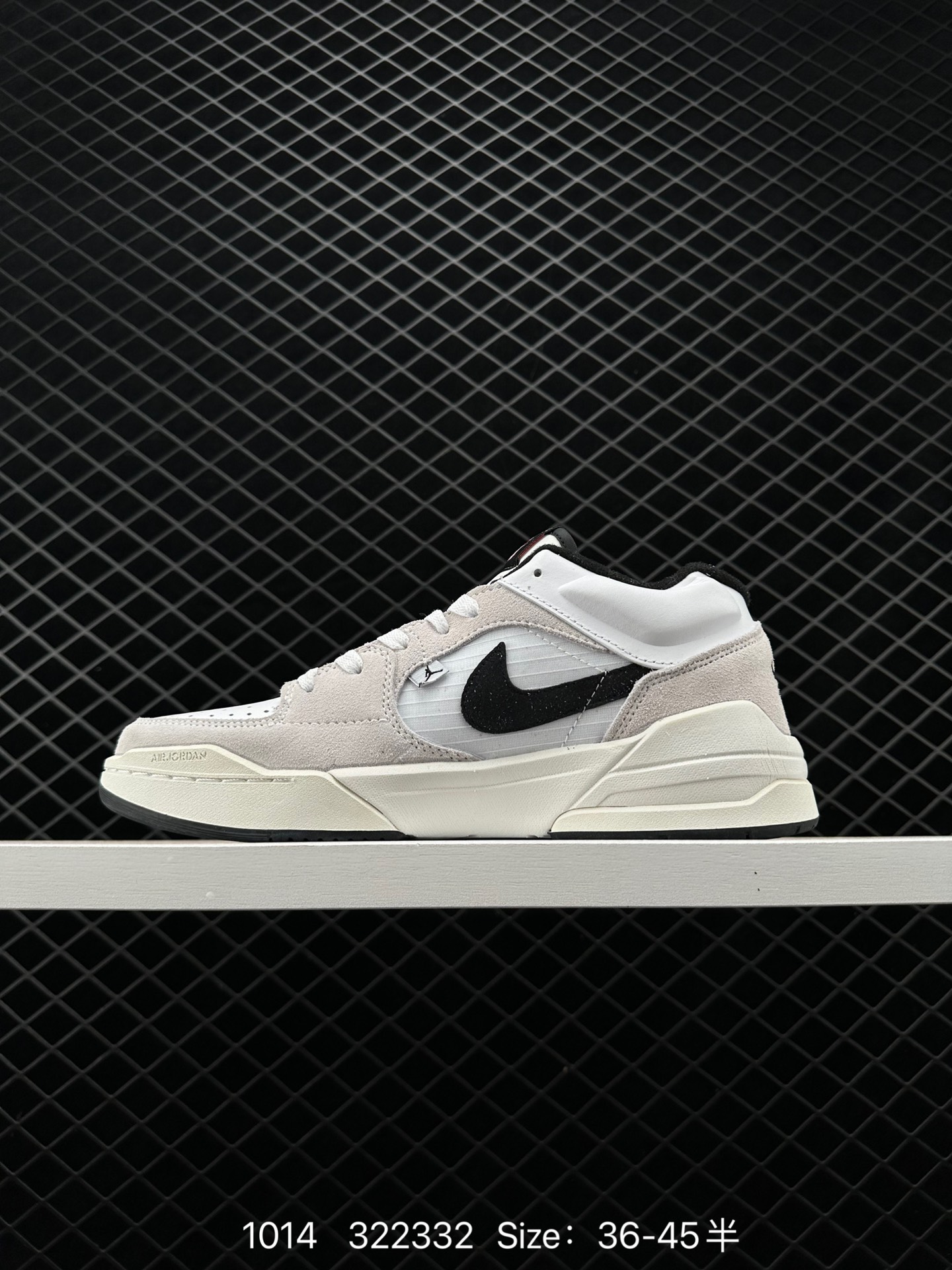 Air Jordan Stadium 90 “White Black” Low AJ90